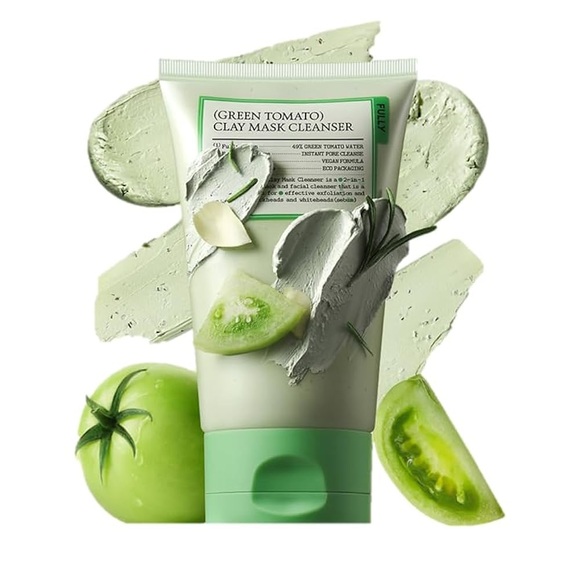 LckLvx Green Tomato Clarifying Caly Mask & Foam 4.33 oz. NIB